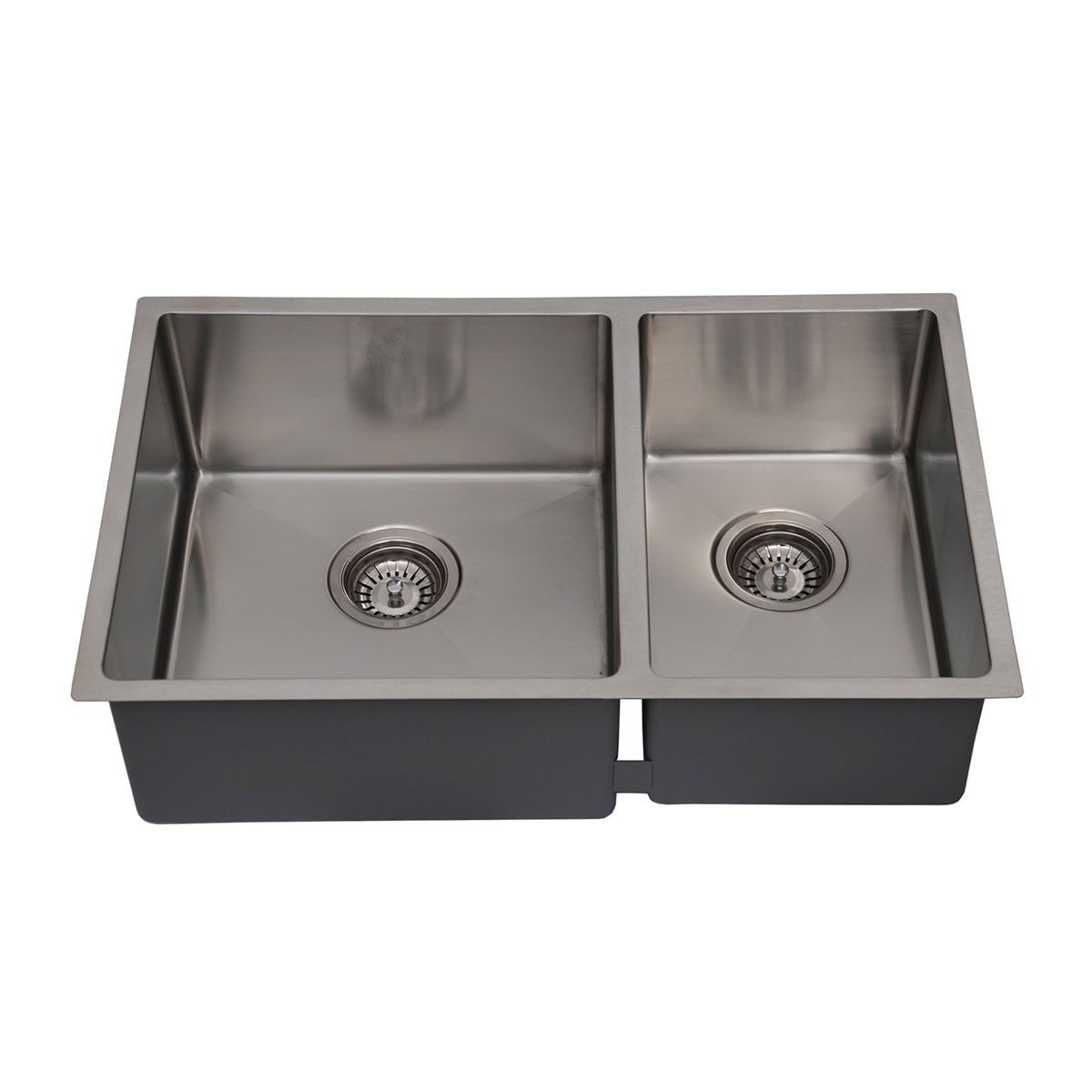 32 x 19 In. Stainless Steel Kitchen Sink, Double Bowl (DDR3219-R10)