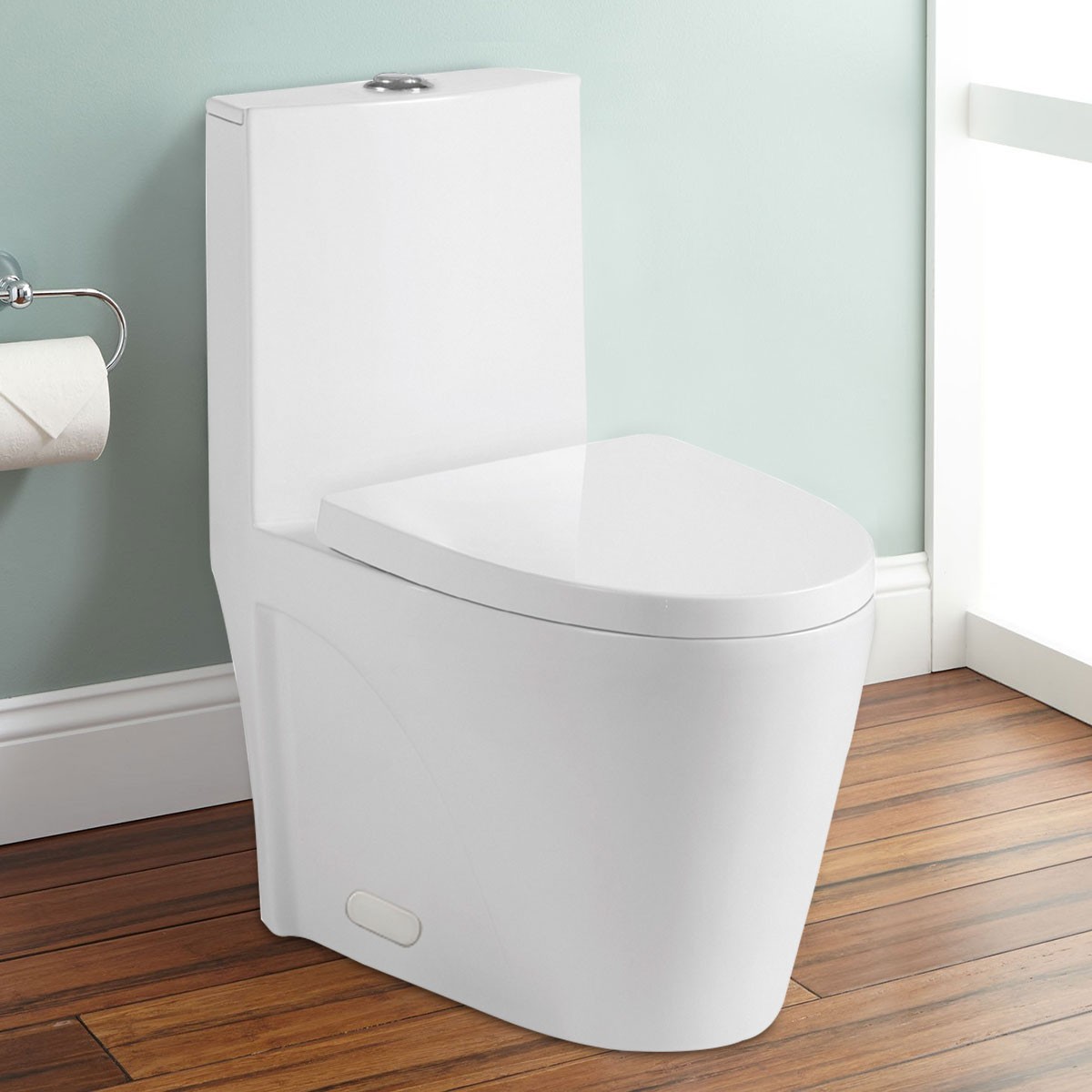 CUPC Dual Flush Water Saving Ceramic One-piece Toilet (DK-ZBQ-12011)