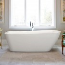 66 In Seamless Freestanding Bathtub - Acrylic Pure White (DK-PW-9773)