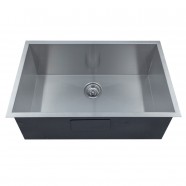 30 x 18 In. Stainless Steel Single Bowl Handmade Kitchen Sink (AS3018-R0)