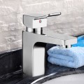Decoraport Modern Style Basin&Sink Faucet - Brass with Chrome Finish (YDL-W008)