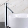 Decoraport Modern Style Basin&Sink Faucet - Brass with Chrome Finish (5720CH)
