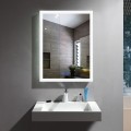 DECORAPORT 20 x 28 Inch LED Bathroom Mirror with Touch Button, Anti Fog, Dimmable, Vertical & Horizontal Mount (D115-2028)