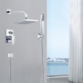 Bathroom Single Handle Shower Faucet - Brass with Chrome Finish (86H15-CHR-SB)