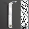 White Stainless Steel Thermostatic Shower Panel System (LYB-5527-BL)
