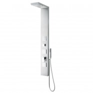 Brushed Stainless Steel Thermostatic Shower Panel System (JX-9851)