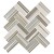 12.4 in. x 13.8 in. Glass Stone Blend Strip Mosaic Tile in Multi - 8mm Thickness (DK-8NF0606-002)