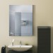 18 x 24 In. Wall-mounted Rectangle Bathroom Mirror (DK-OD-B067C)